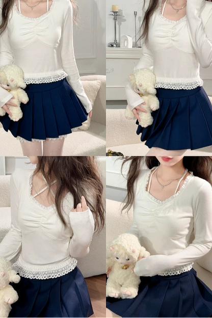 スウィートハルターネックトップス