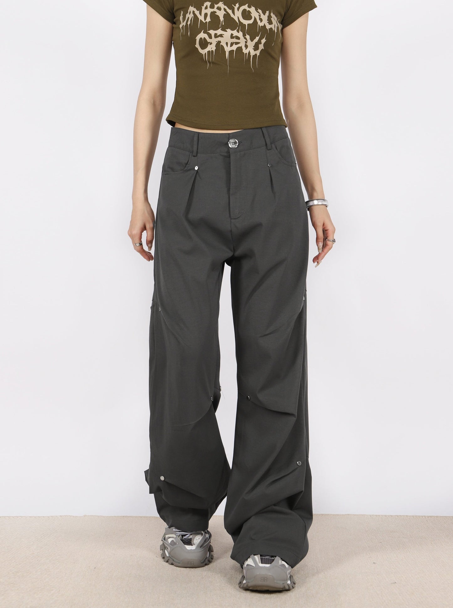 Unisex Wide Casual Pants