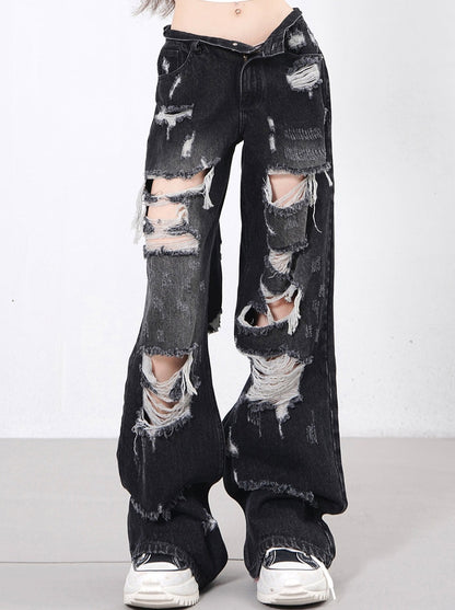 Straight leg cool jeans pants