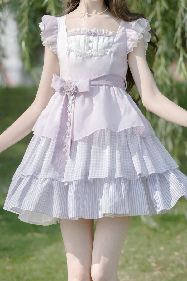 ガーリーケーキチュチュレトロワンピース