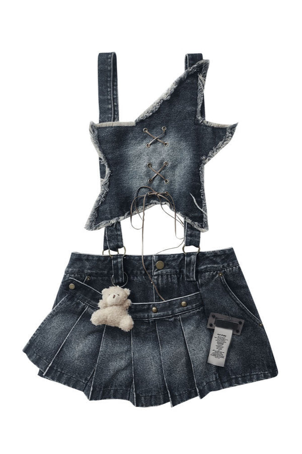 ウォッシャブルギャルアメリカンデニムスカート