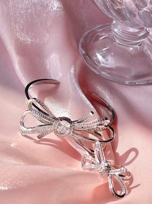 Big Ribbon Ring + Bracelet