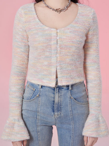 Fantasy Marshmallow Soft Mix Knit