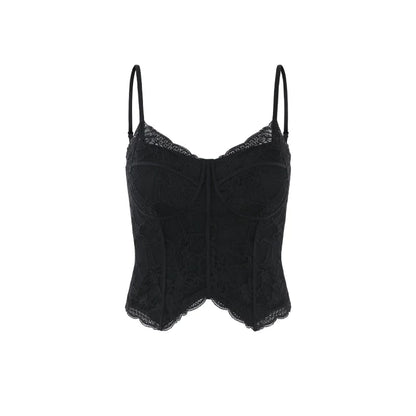 Lace Slim-Fit Camisole Top