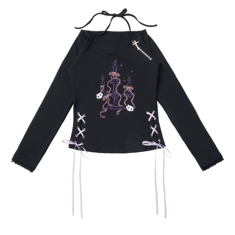 Academy Purple Hooded Sweatshirt + Top + Skirt + Pants + Leg Covers