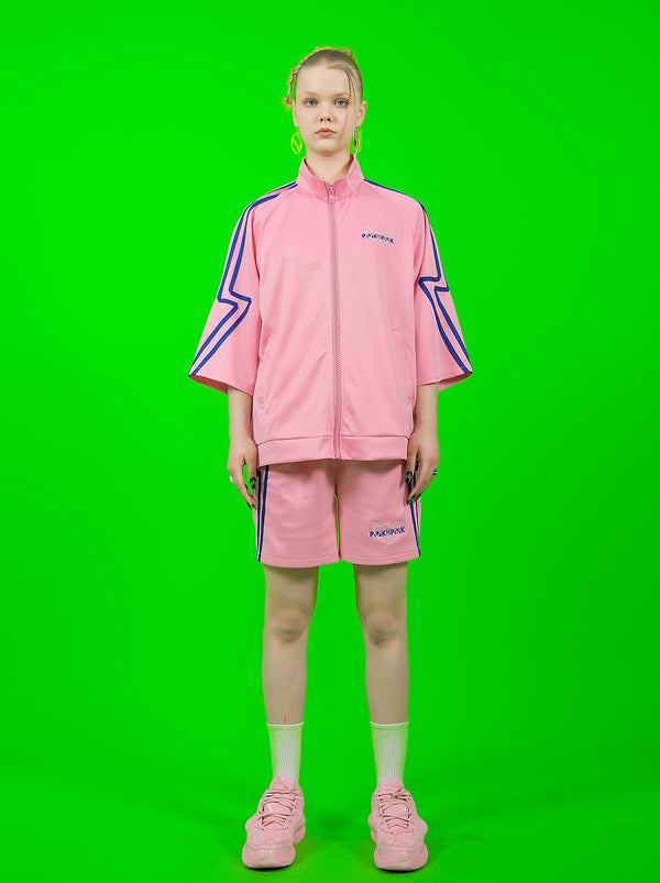 Lightning Parallel Burst Street Tracksuit Setup