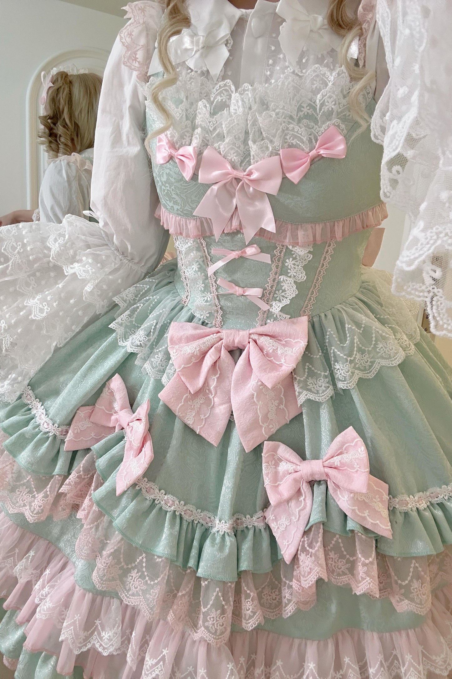 White Sugar Girl Lolita Dress