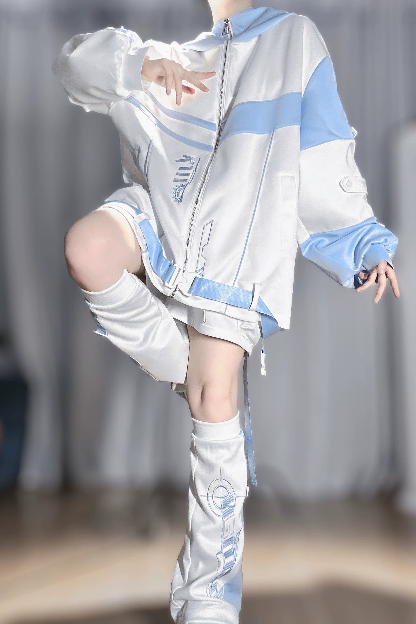 アクアサブカルジャケット+パンツ+レッグウォーマー