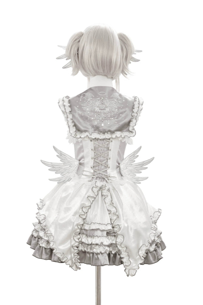 [Metallic Angel] hot diamond shawl original pattern sailor collar dream core subculture Lolita