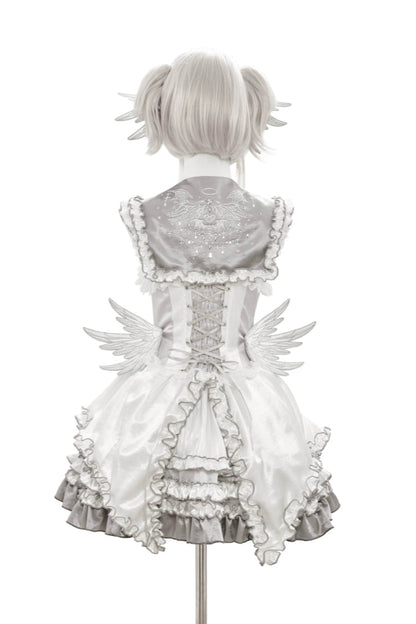 [Metallic Angel] hot diamond shawl original pattern sailor collar dream core subculture Lolita