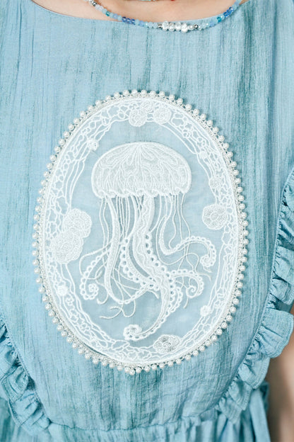 Phantom Sea Whisper Retro Dress