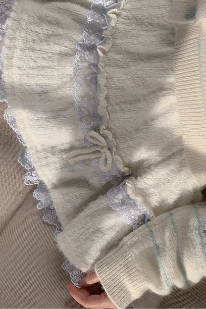 スイートニットレーススカート