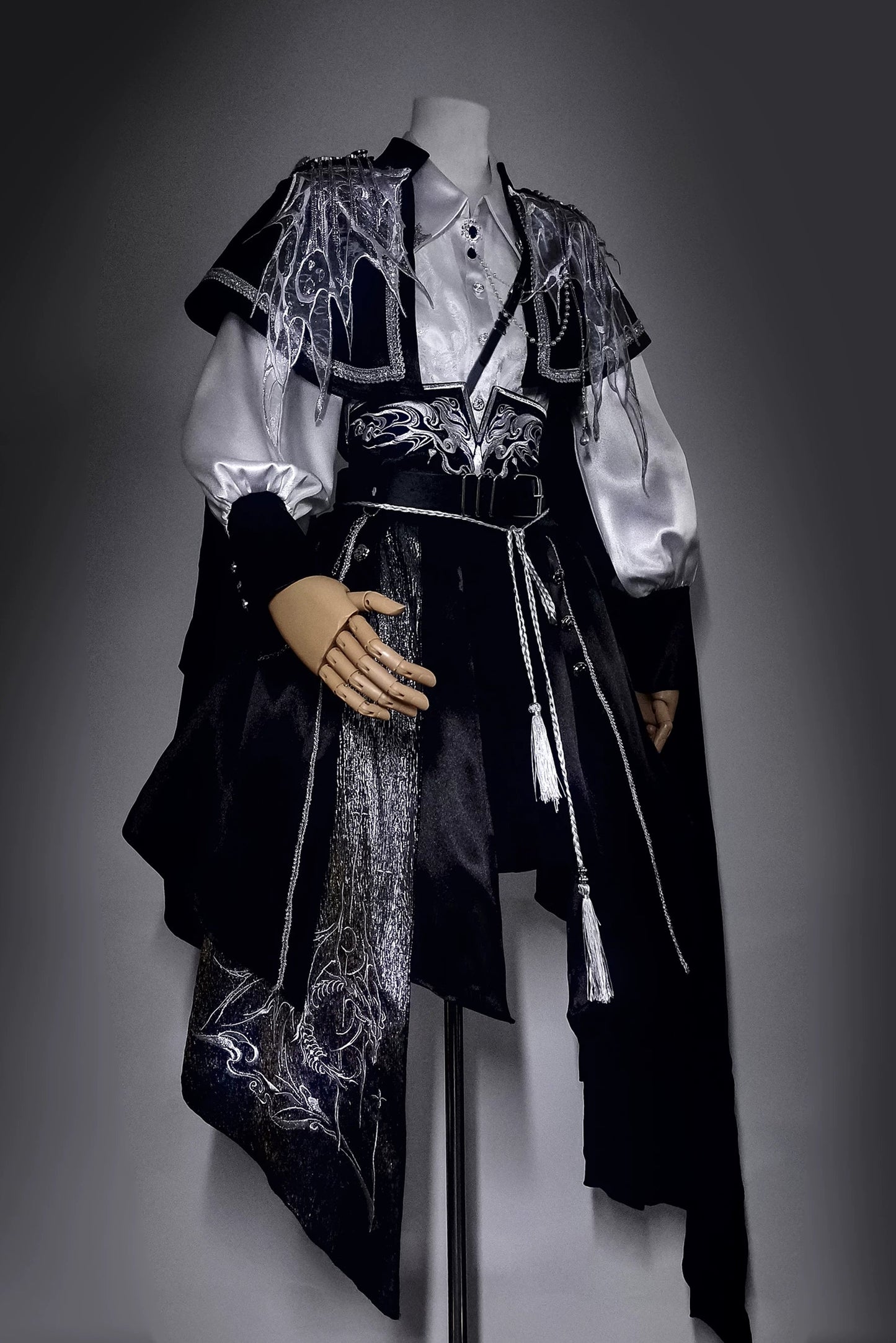 【予約商品】ダークファンタジーエンブロイダリーケープ＋シャツ＋コルセットトレーン＋パンツ/スカートコンプリートセット＋フルセット