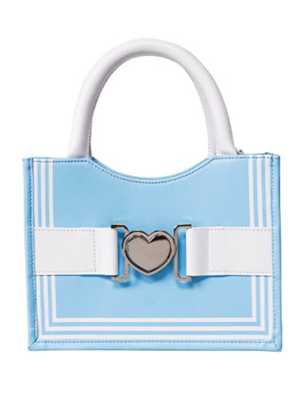 2Wey Metal Heart Small Square Bag
