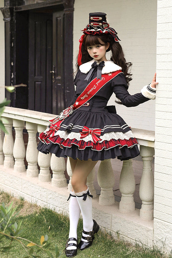 【1月13日予約締切】Honor Guard Ceremonyファーカラー付きショートジャケット