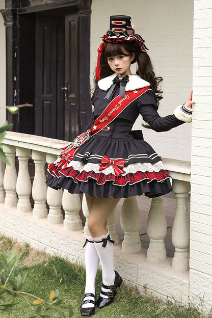 【1月13日予約締切】Honor Guard Ceremonyファーカラー付きショートジャケット