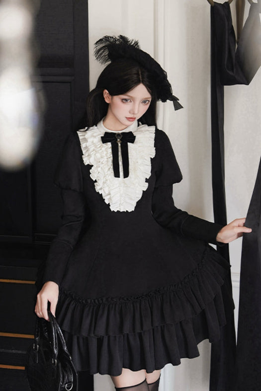 [Reservations] Gothic Doll Ruffle Lolita Little Dress