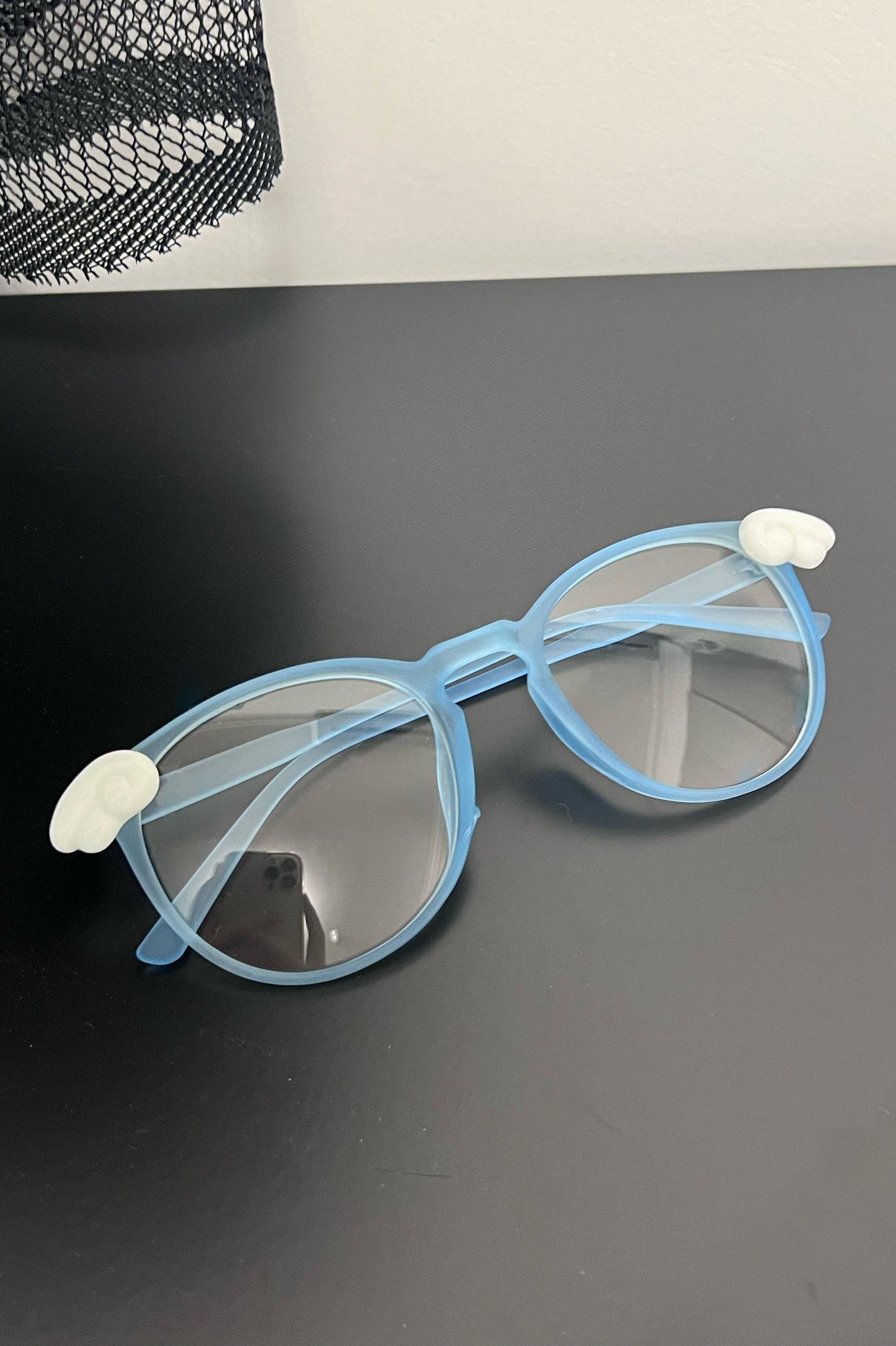 Aqua Cute Sub Cal Flat Glasses