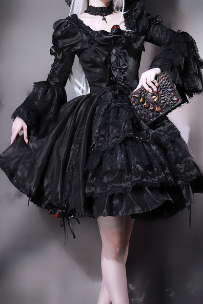 [Reservation deadline: September 18th] Witch Night in Weird Paradise Gothic Cloak + Mini Dress