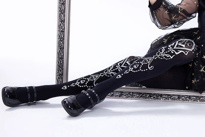 ゴシックベルベットロリータストッキング