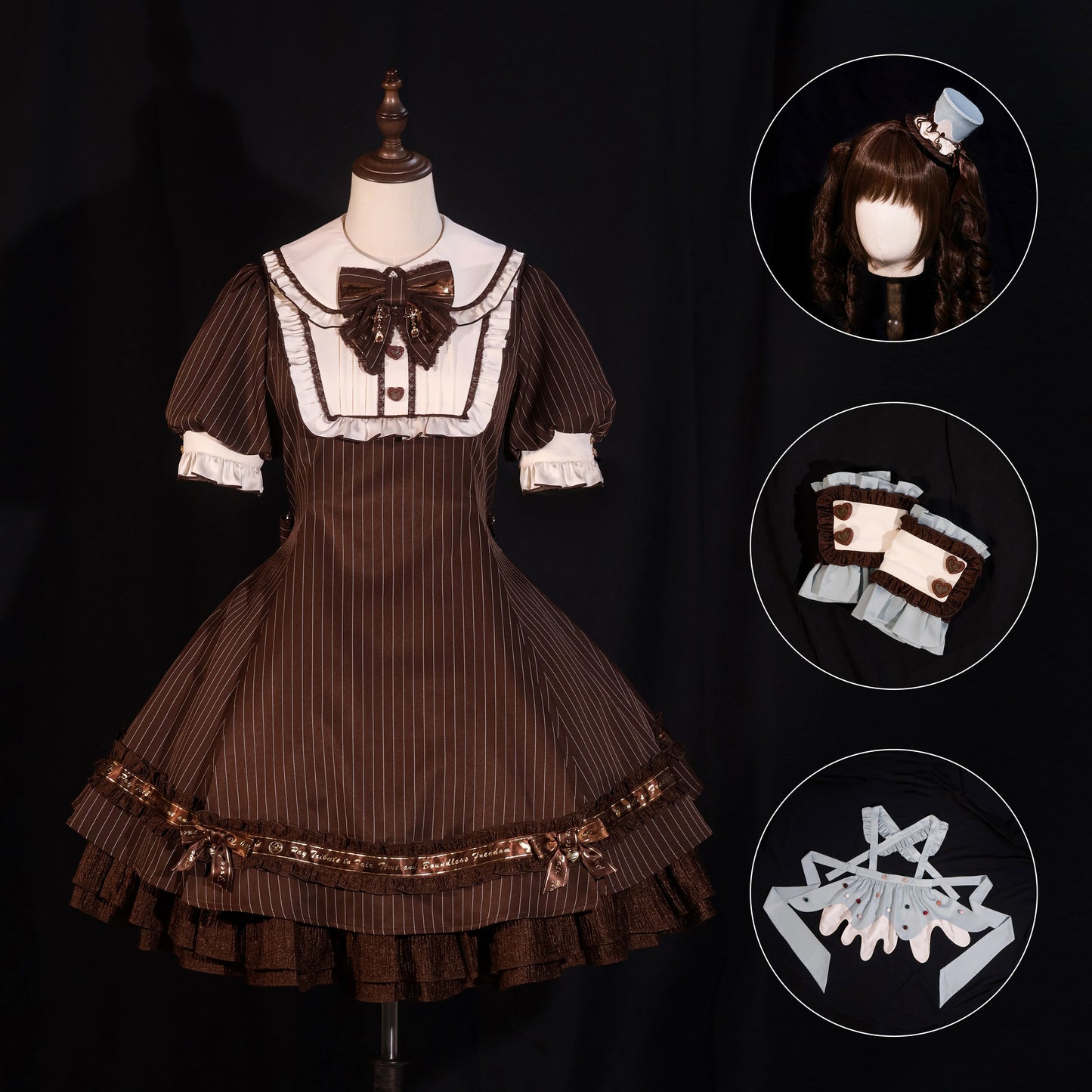 Mint Chocolate Lolita Dress + Accessories