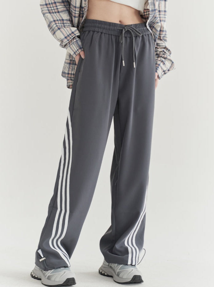 Line Casual Loose Pants