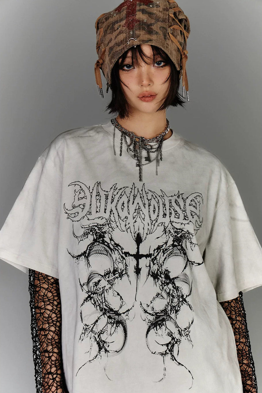 ヴィンテージウォッシュダークデザイアトップス