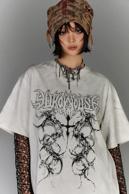 ヴィンテージウォッシュダークデザイアトップス