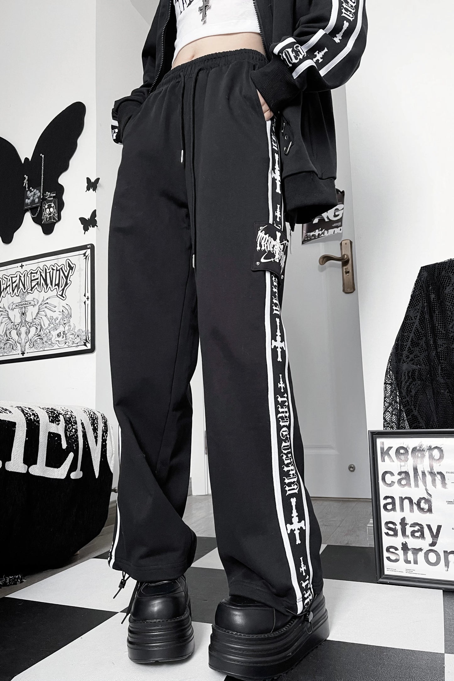 スーパードライブミラーフードパーカー+パンツ