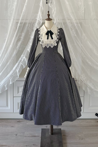 레트로 로리타 원피스 + 앞치마