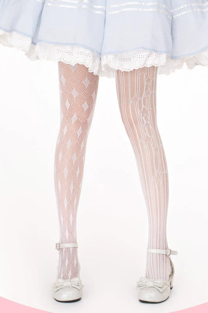 アシンメシアーメッシュロリータスタイツ