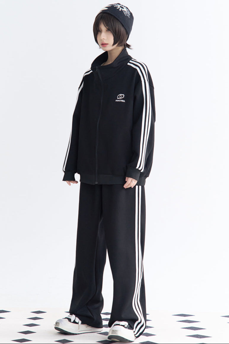 ミュージアムスタイルジップジャケット＋パンツ