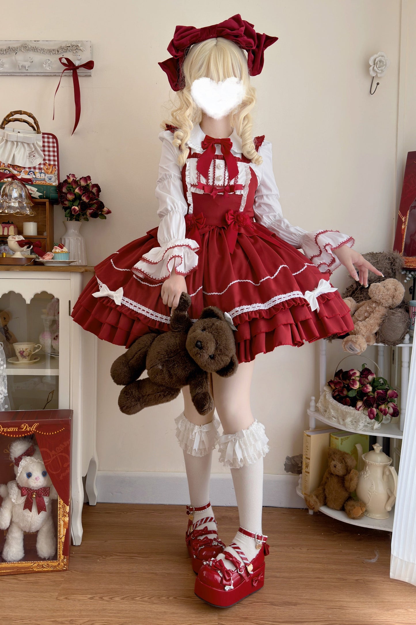 Paper Shell Cake Lolita Dress
