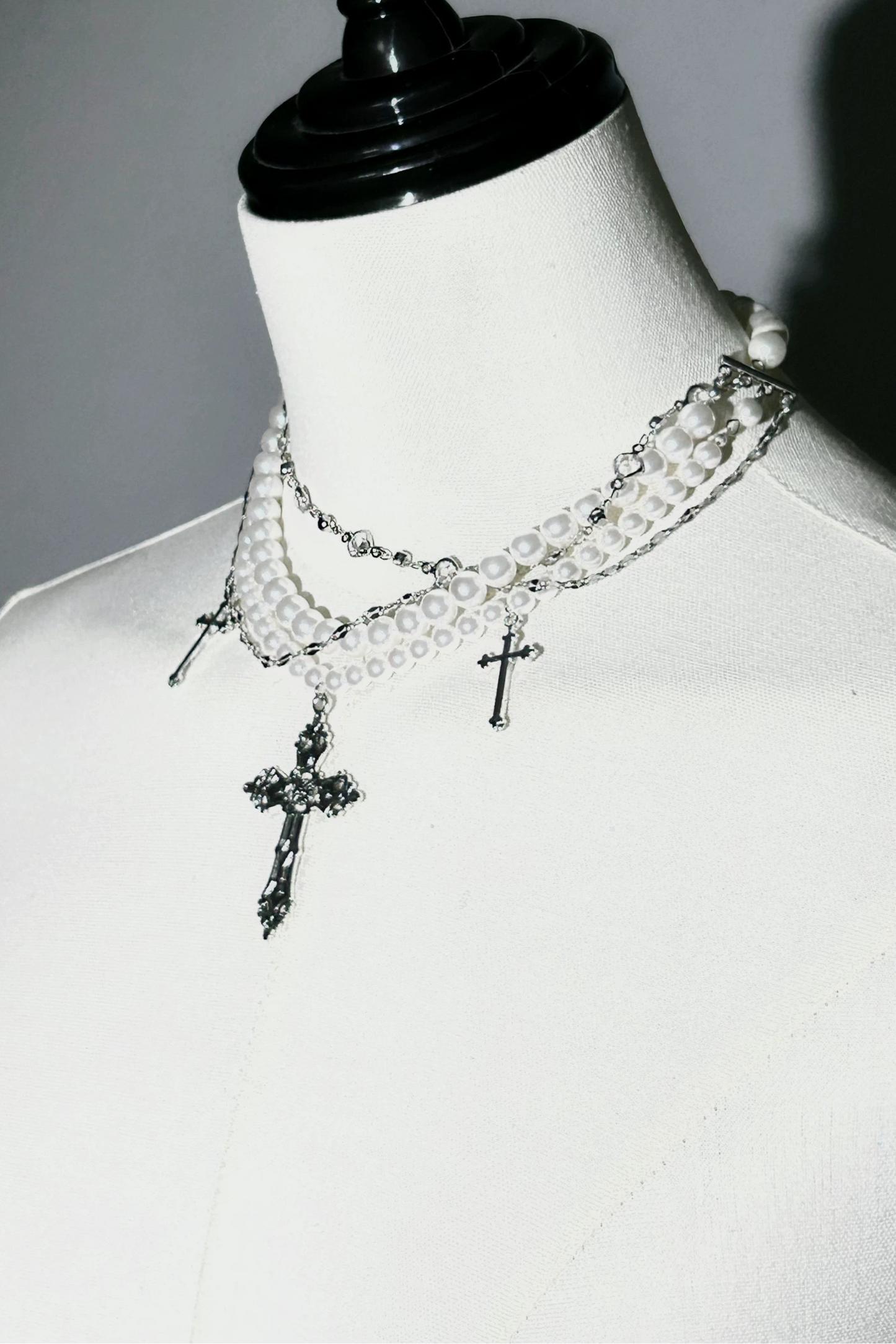 【予約商品】ゴシックロリータハット+ネックレス+ブローチ