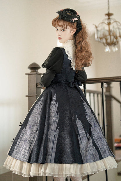 [Reservation deadline on October 22] Church Bell Elegant Gothic Classical Dress