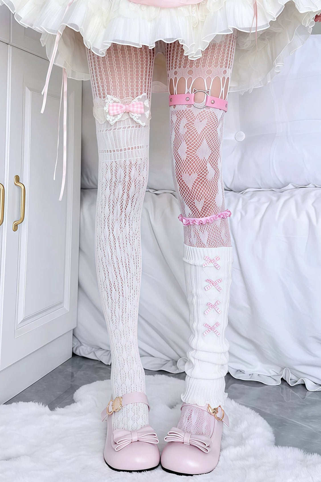Tiramisu Layer Stockings + Lace + Socks + Leg Warmers + Leg Ring