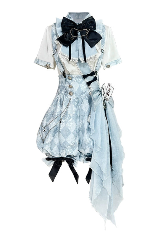 [Reservations] Prince Alice Lolita Shirt + Shorts + Belt
