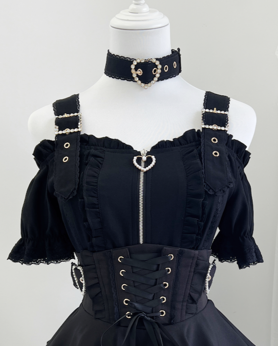 Subculture Heartbeat Top + Flared Skirt