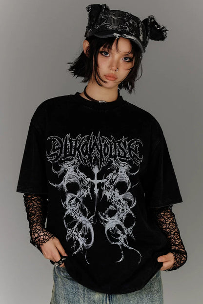 ヴィンテージウォッシュダークデザイアトップス