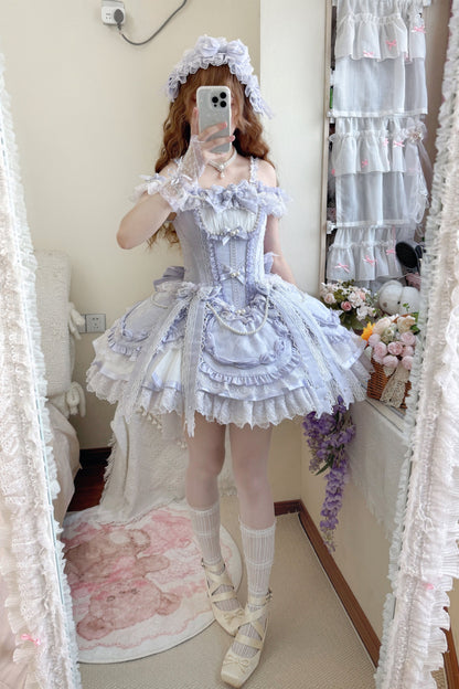 [Order Deadline: October 3] Pearl Rose Ballet Style Pure Elegant Dress