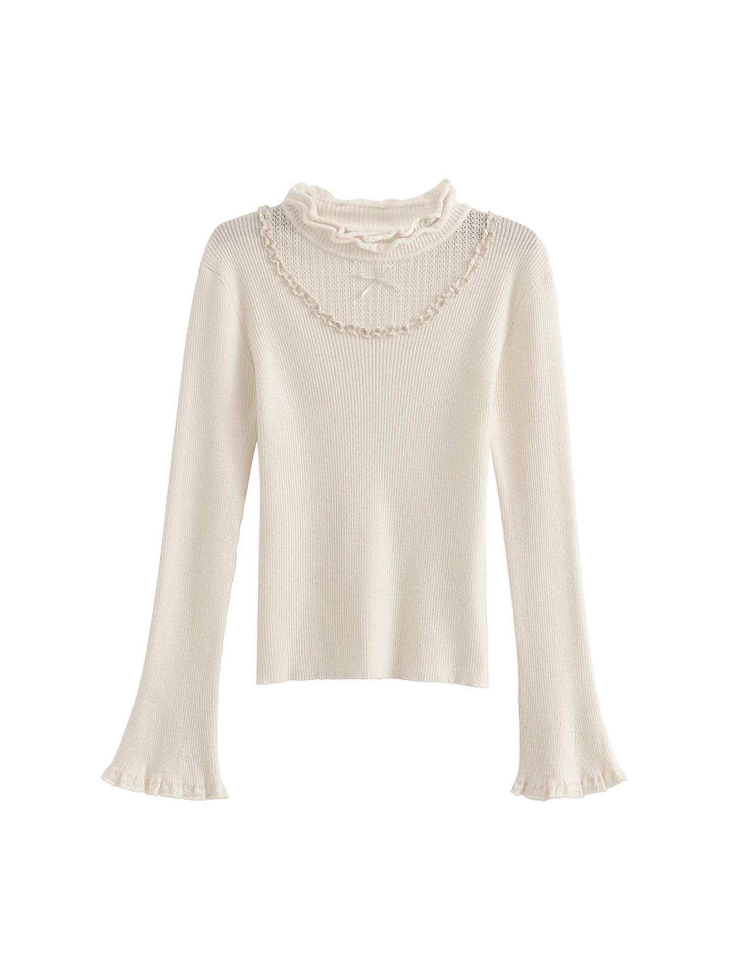 レーストリムリボントップス