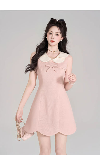 French Style Doll Collar Dress