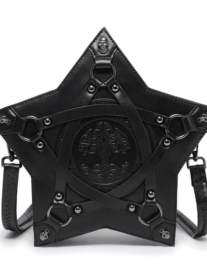 Black Magic Pentagram Gothic Bag