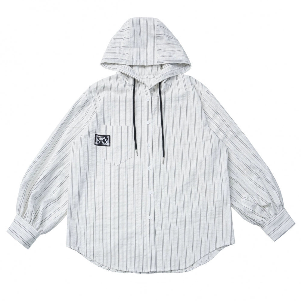 ストライプカップルガールフレンドチャイナセットアップ