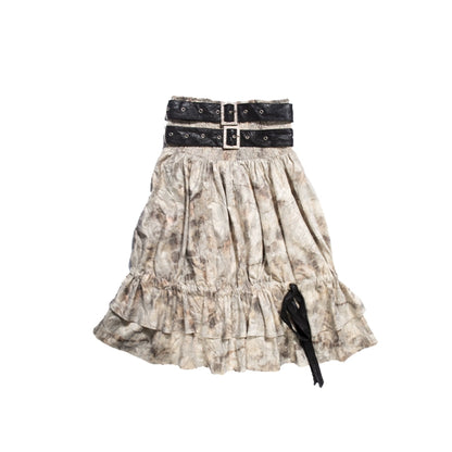 Tube Top 2wey Summer Punk Street Style Skirt