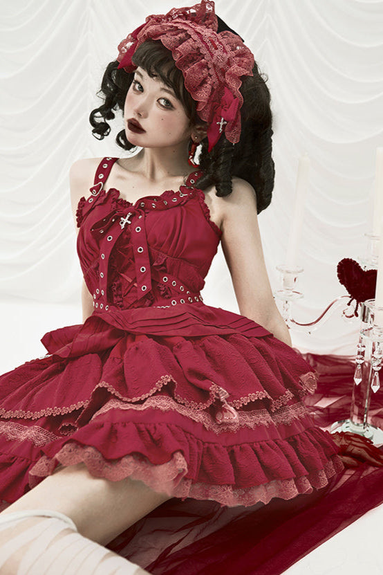 コントラクトクロスJSKゴシックエレガントロリータドレス