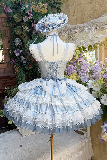 【4月5日予約締切】リリーエンブロイダリーロリータプリンセスコルセットドレス