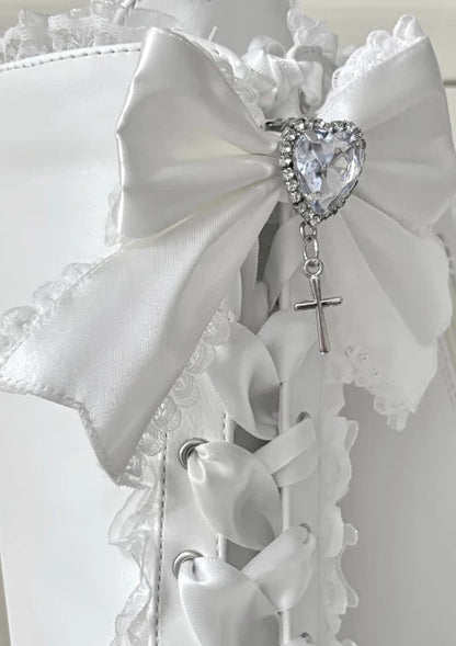 ナイトダークレースアップブーツ