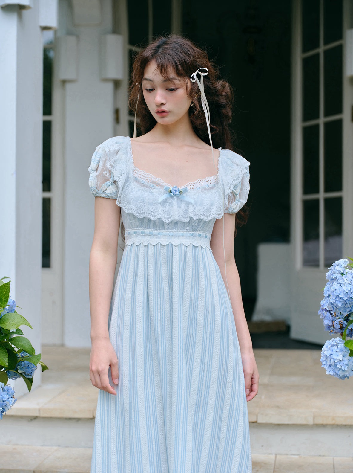 Elegant Retro Summer Long Dress