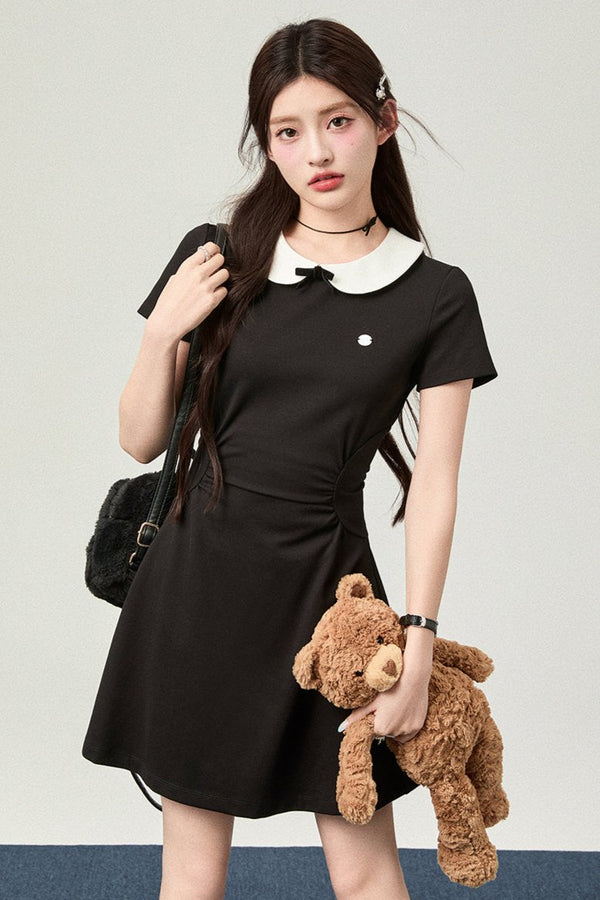 Belle Solid Color Dress